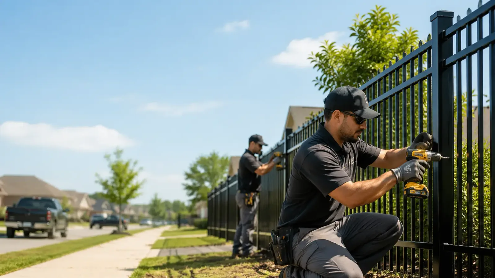 Metal Fence Installation in Turtle Lake, WI